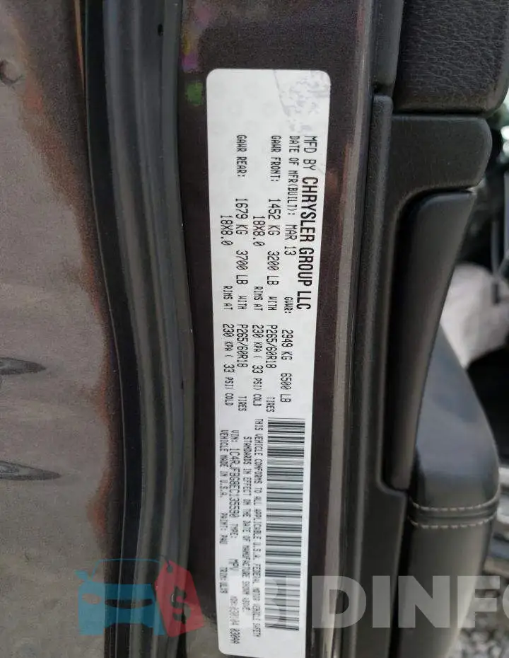 1C4RJFBG8EC135590 Photo# 12