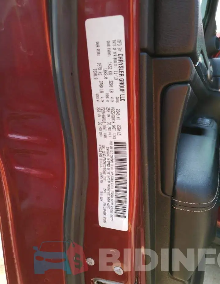1C4RJFBG9EC347592 Photo# 13