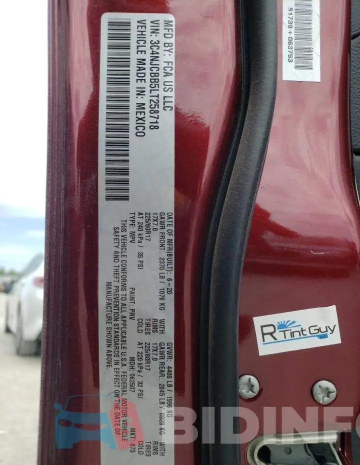 3C4NJCBB5LT258718 Photo# 13