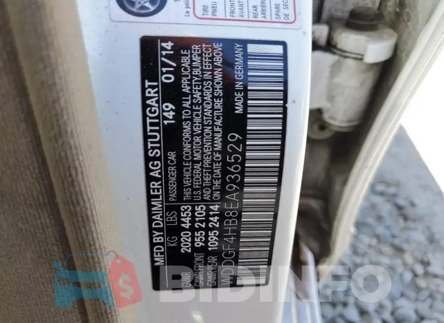 WDDGF4HB8EA936529 Photo# 12