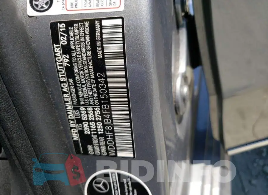 WDDHF8JB4FB150342 Photo# 12
