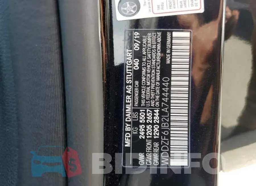 WDDZF6JB2LA744440 Photo# 12