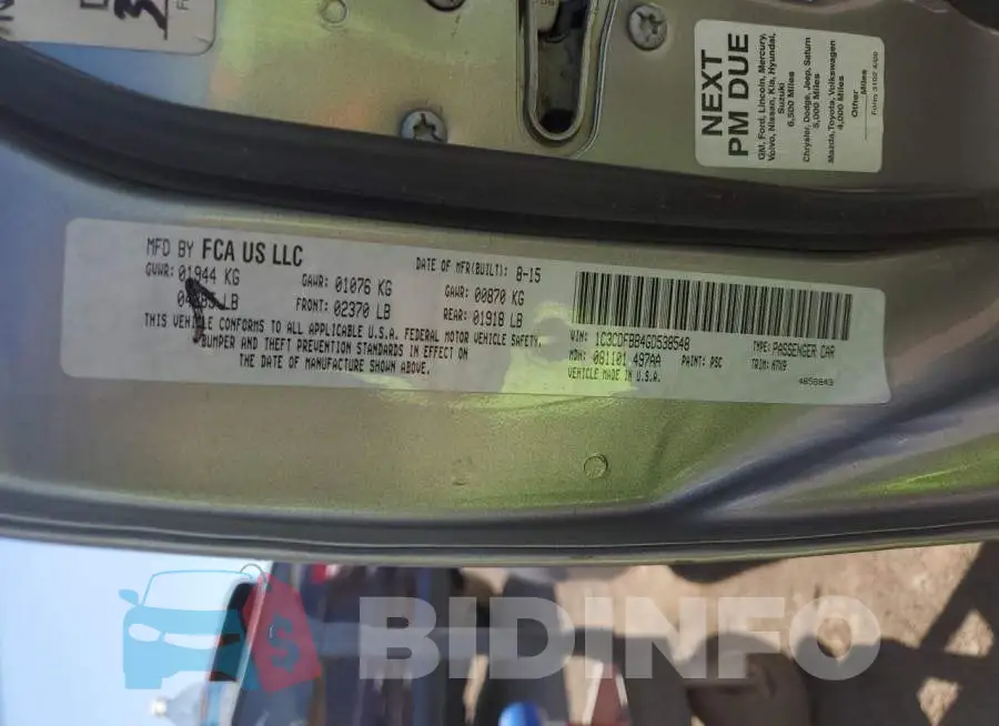 1C3CDFBB4GD538548 Photo# 12
