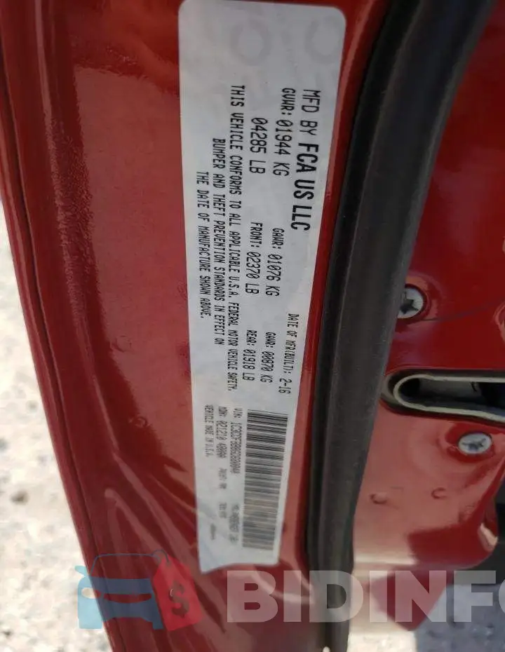 1C3CDFBB8GD680840 Photo# 12