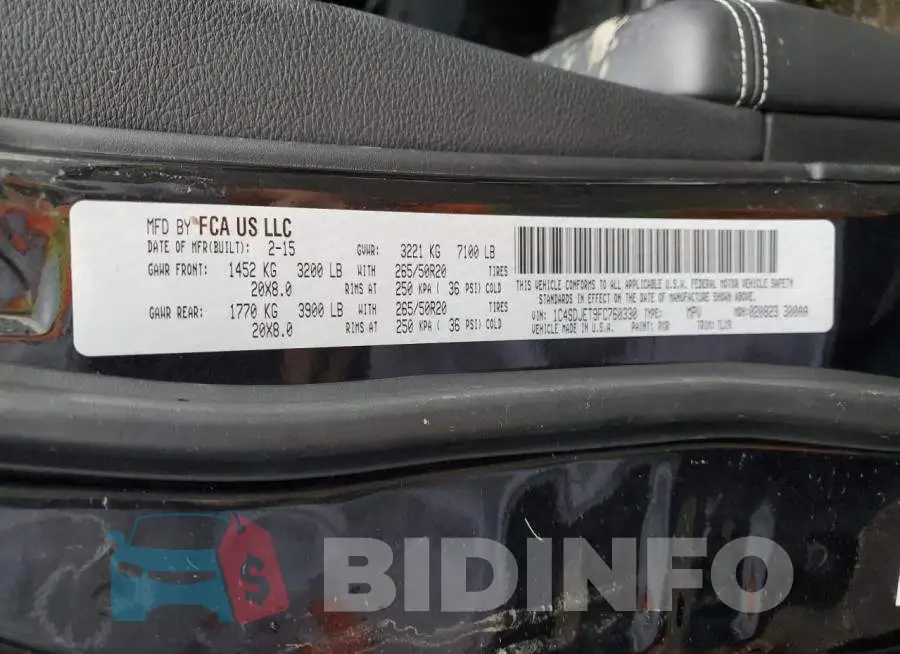 1C4SDJET9FC760330 Photo# 13