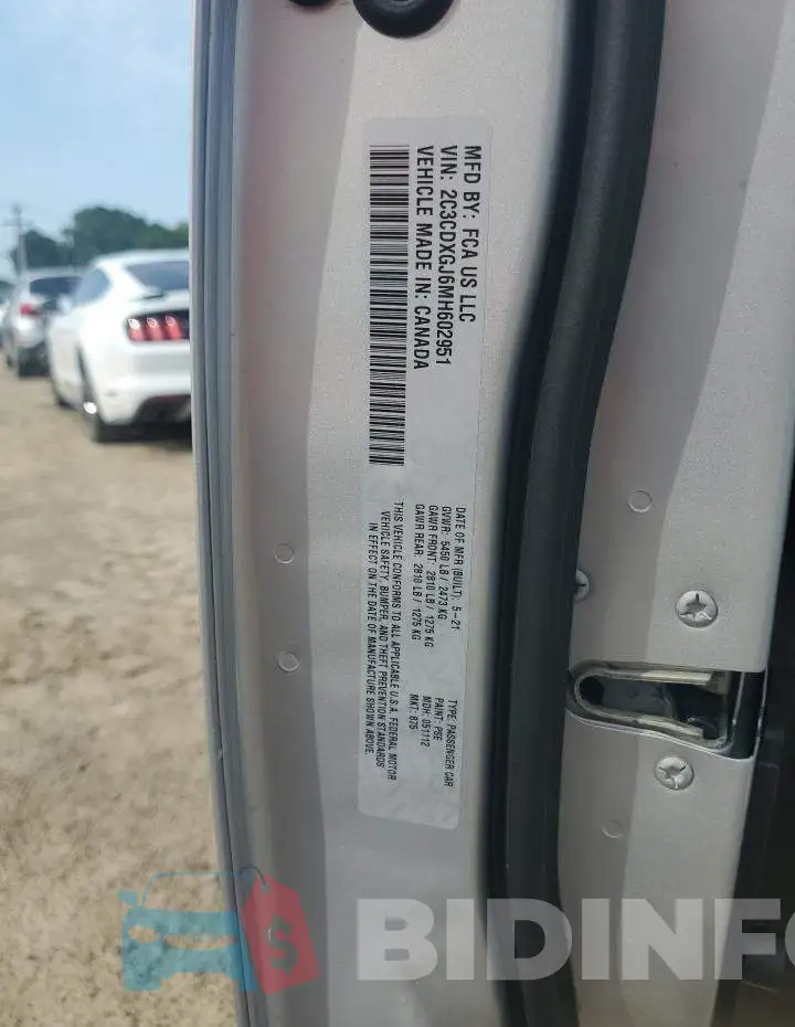 2C3CDXGJ6MH602951 Photo# 12