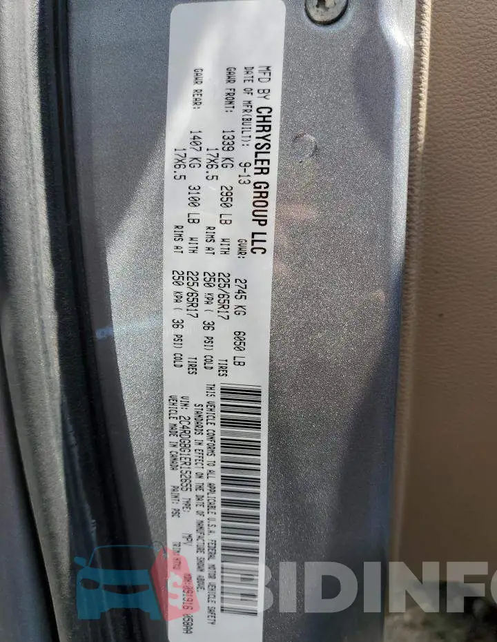 2C4RDGBG1ER152655 Photo# 13