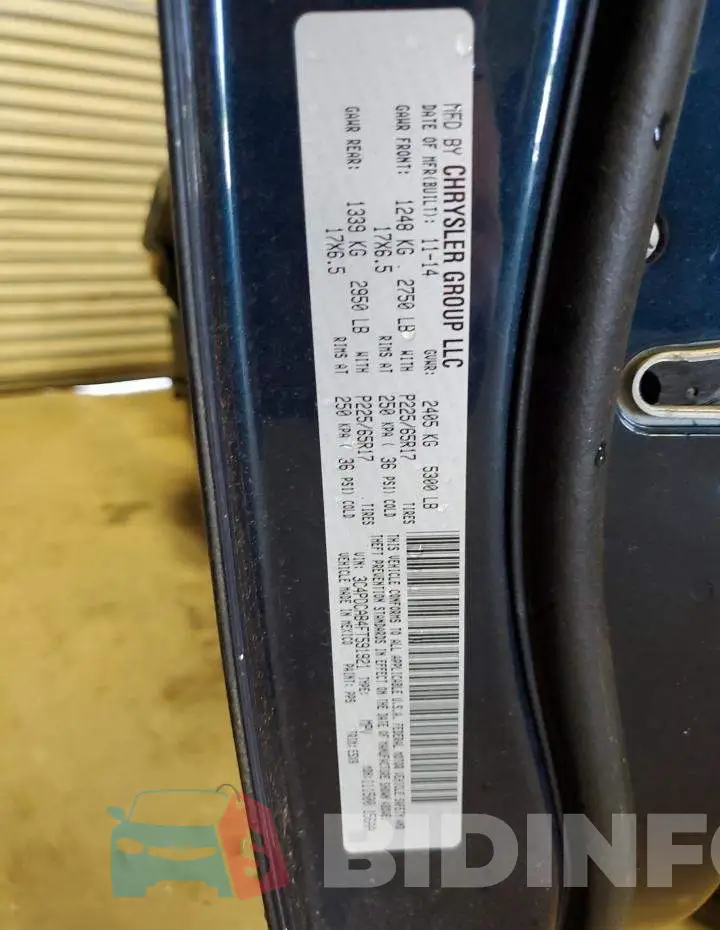 3C4PDCAB4FT591921 Photo# 13