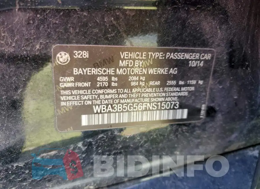 WBA3B5G56FNS15073 Photo# 12
