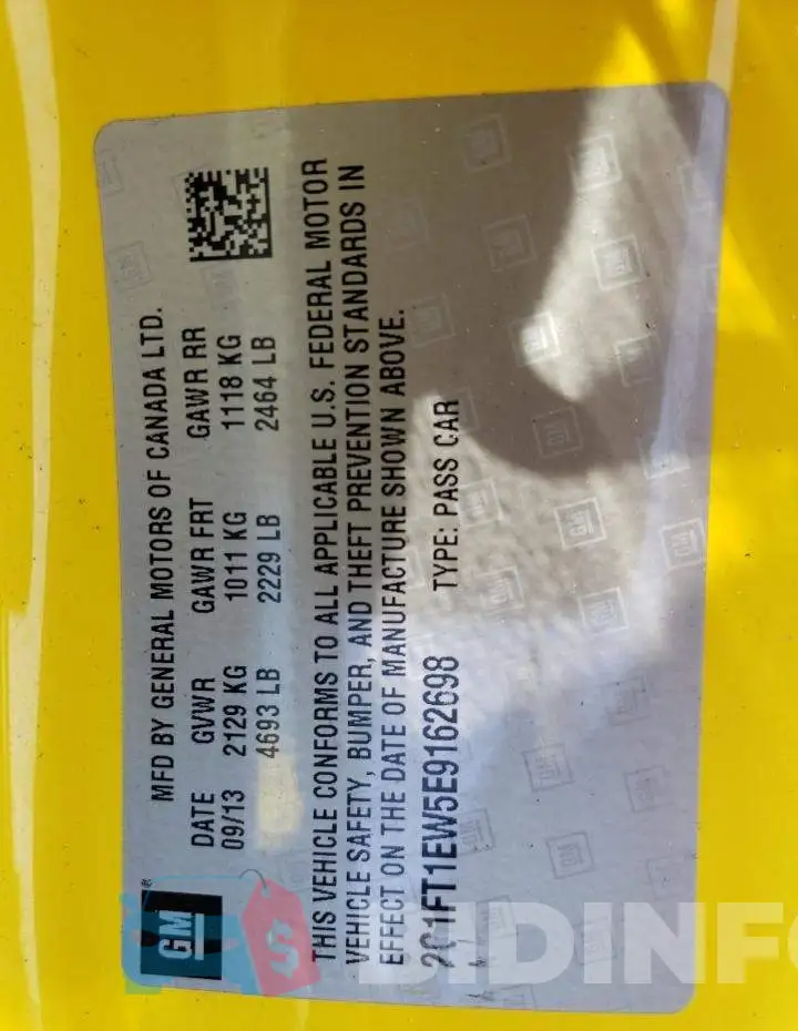 2G1FT1EW5E9162698 Photo# 12