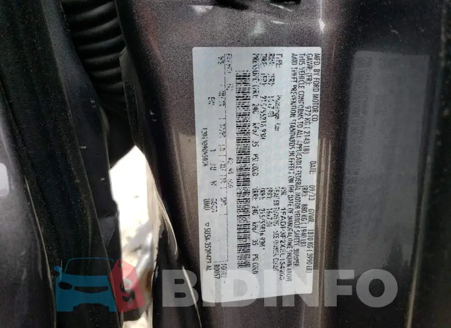 1FADP3F2XEL154203 Photo# 12