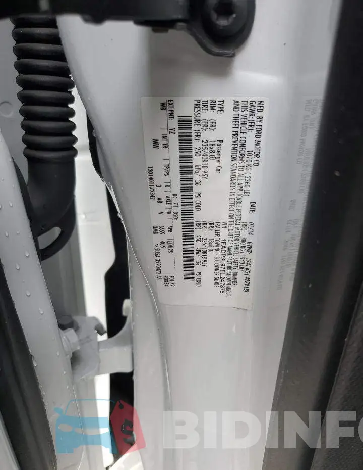 1FADP3L97EL247875 Photo# 13
