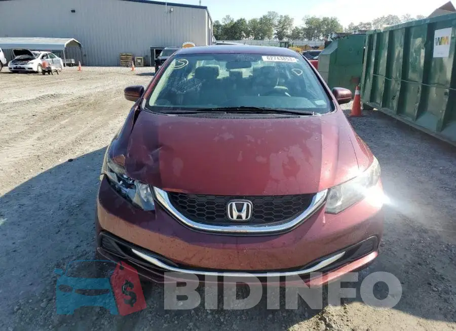 19XFB2F54EE001721 Photo# 5