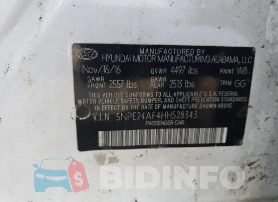 5NPE24AF4HH528343 Photo# 12