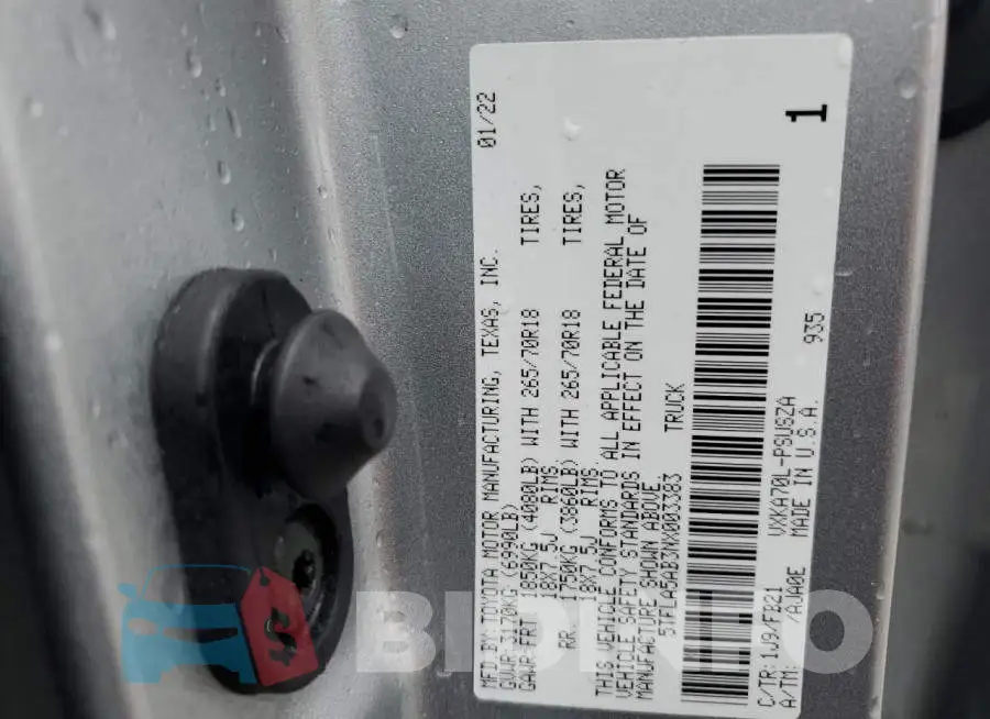 5TFLA5AB3NX003383 Photo# 12