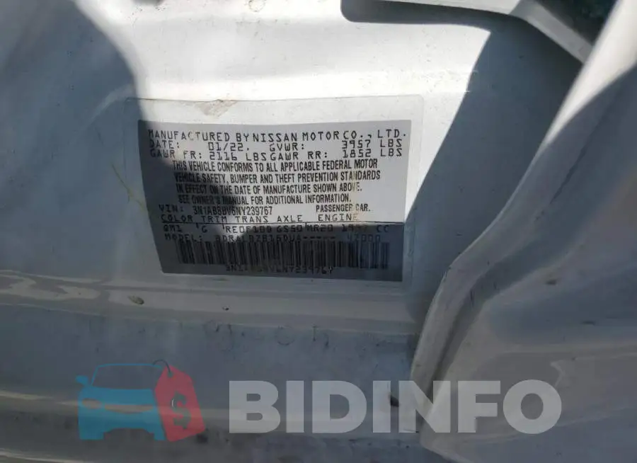 3N1AB8BV6NY239767 Photo# 12