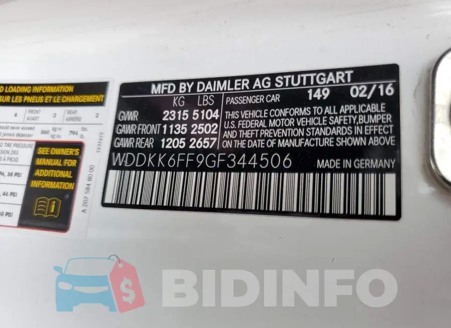 WDDKK6FF9GF344506 Photo# 12