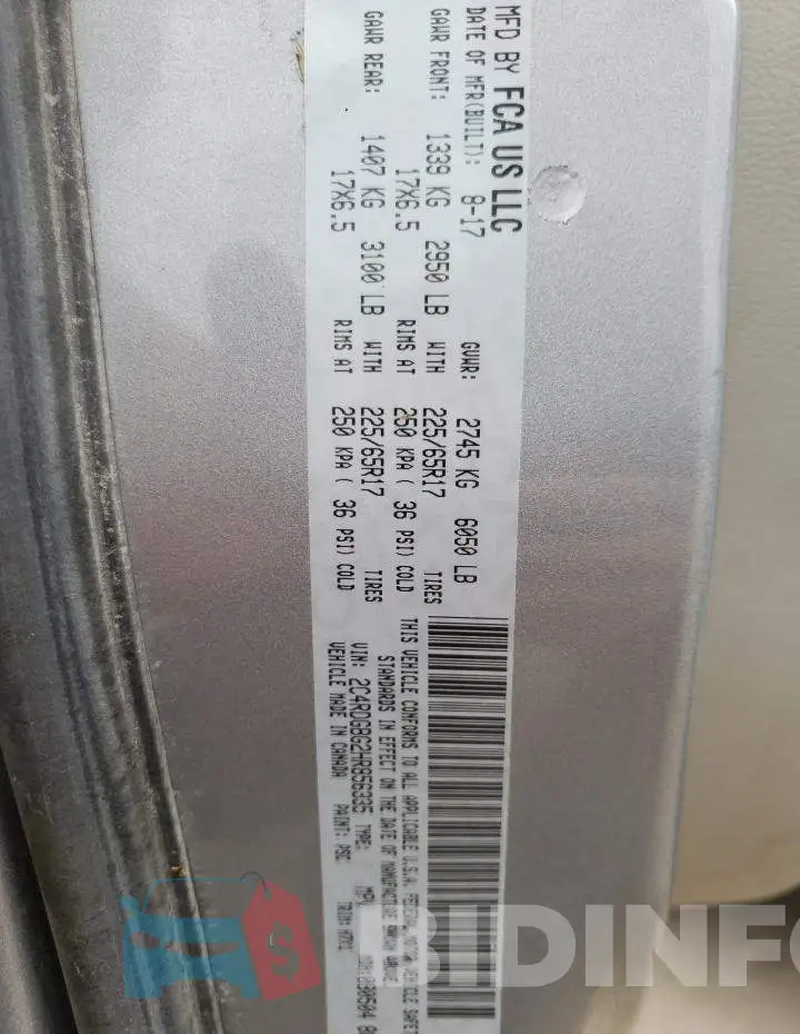 2C4RDGBG2HR856335 Photo# 13