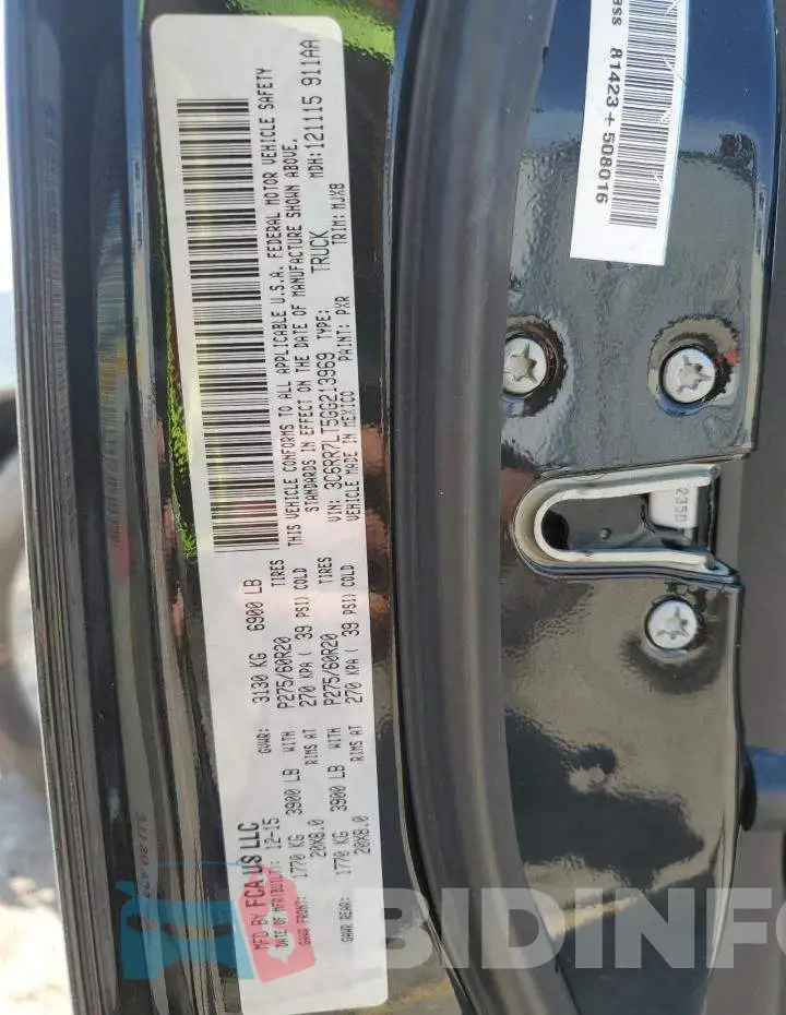 3C6RR7LT5GG213969 Photo# 12