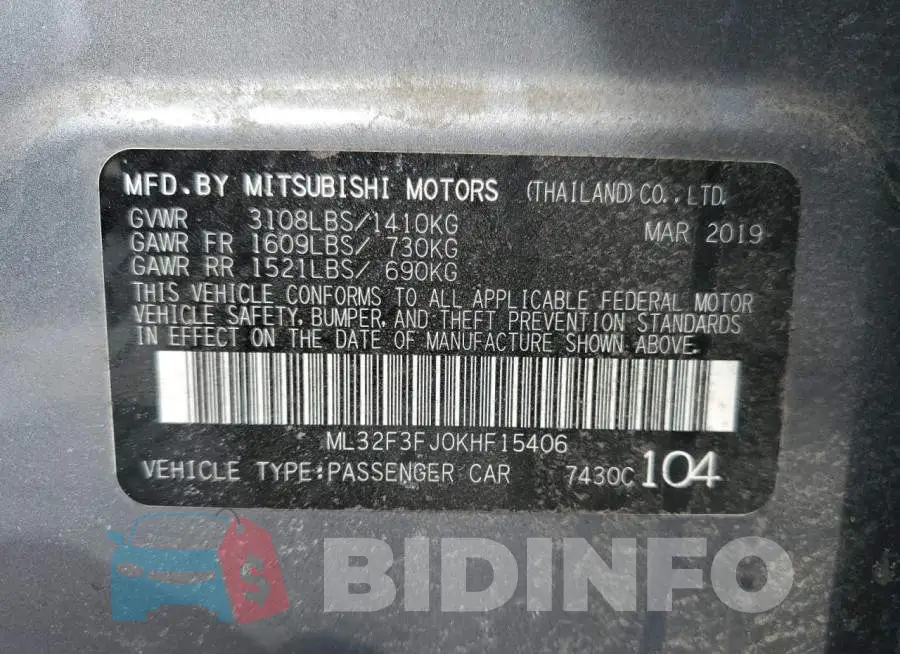 ML32F3FJ0KHF15406 Photo# 12