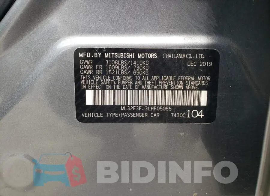 ML32F3FJ3LHF05065 Photo# 12