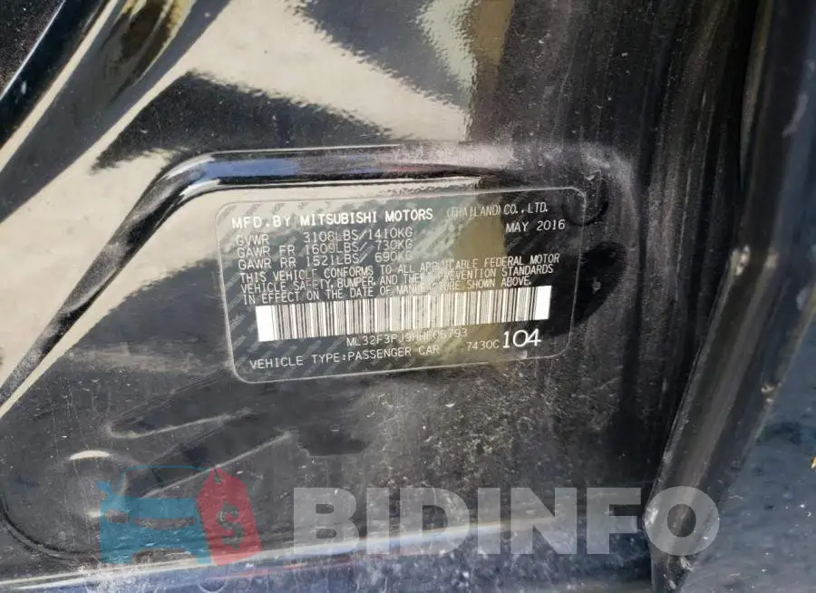 ML32F3FJ9HHF06793 Photo# 12