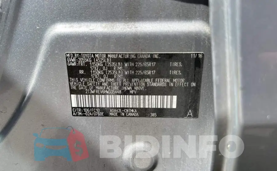 2T3WFREV6HW335448 Photo# 10