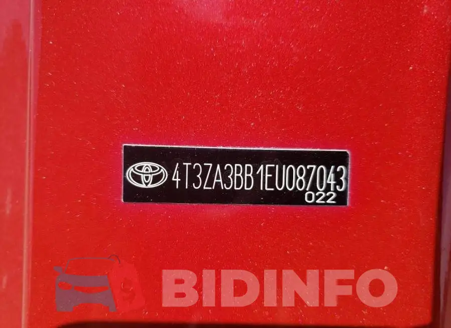 4T3ZA3BB1EU087043 Photo# 12