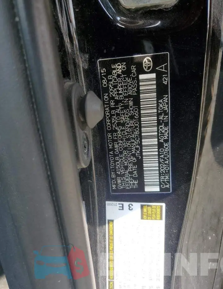 JTKJF5C78GJ016601 Photo# 12