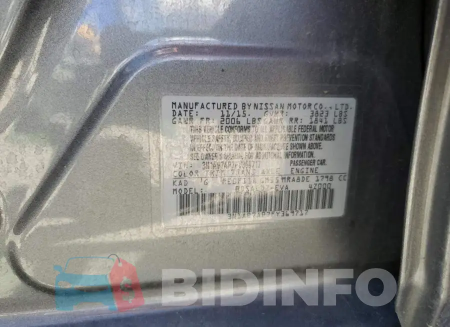 3N1AB7AP7FY369717 Photo# 12