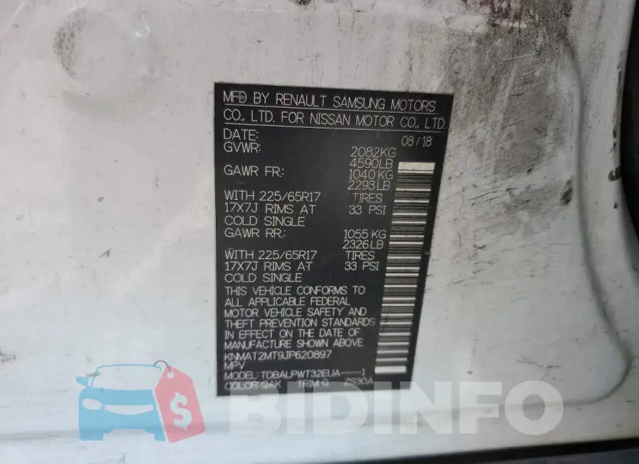 KNMAT2MT9JP620897 Photo# 12
