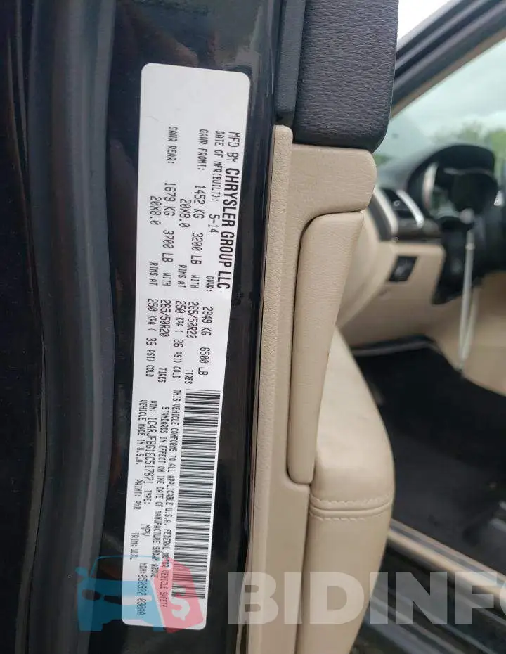 1C4RJFBG1EC517671 Photo# 13