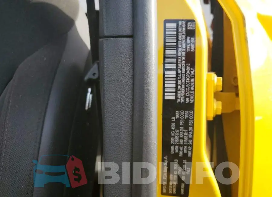 ZACCJBCT4GPD48013 Photo# 12