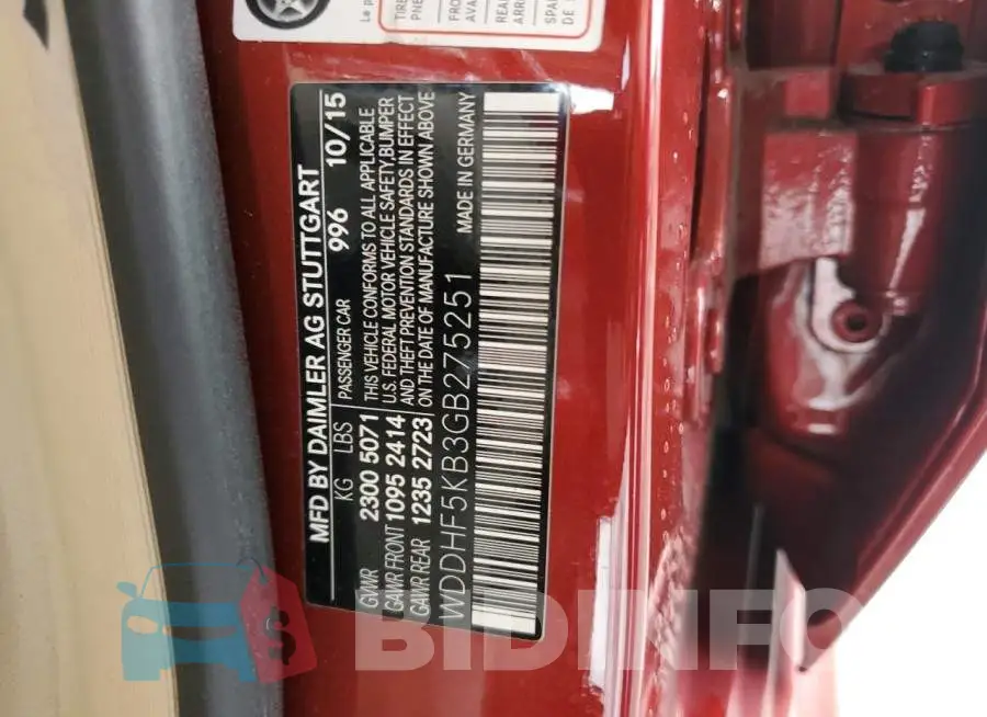 WDDHF5KB3GB275251 Photo# 12
