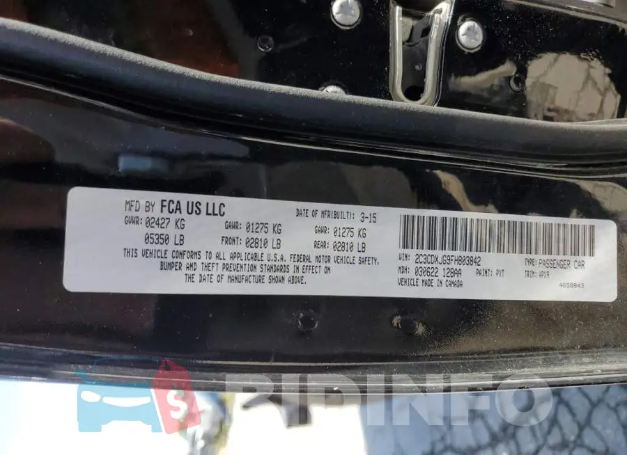 2C3CDXJG9FH803842 Photo# 12