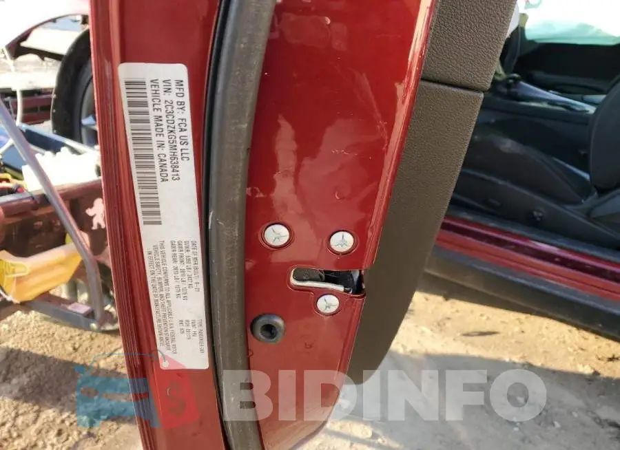 2C3CDZKG5MH638413 Photo# 12