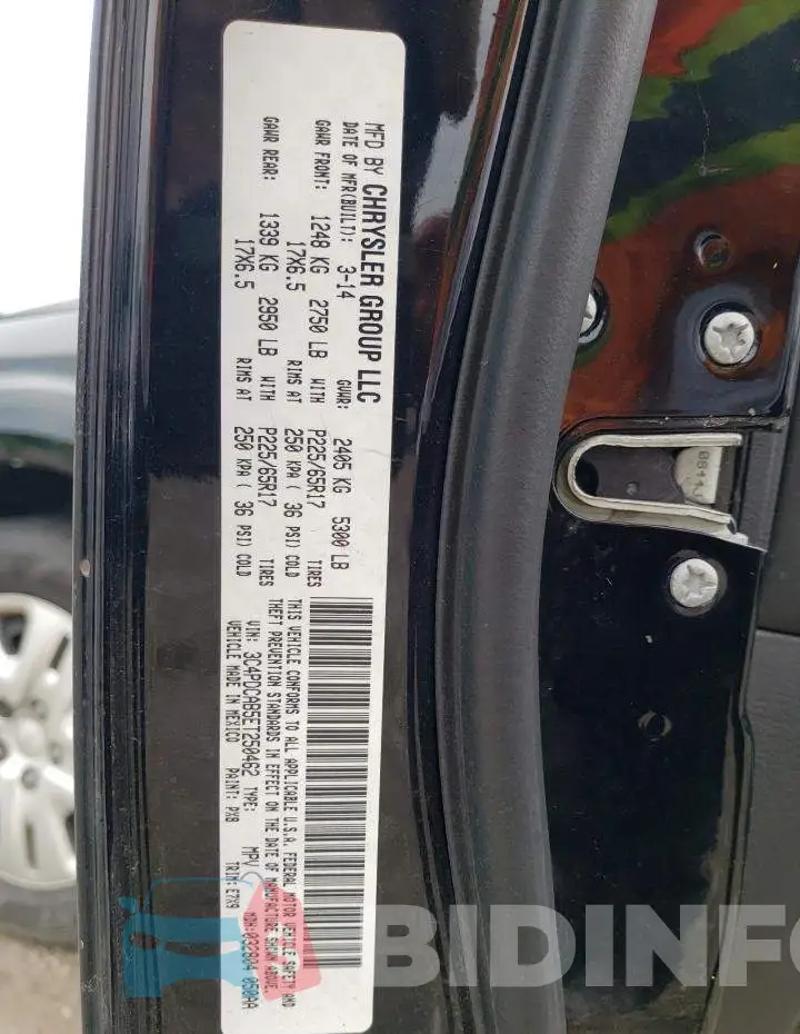 3C4PDCAB5ET250462 Photo# 13