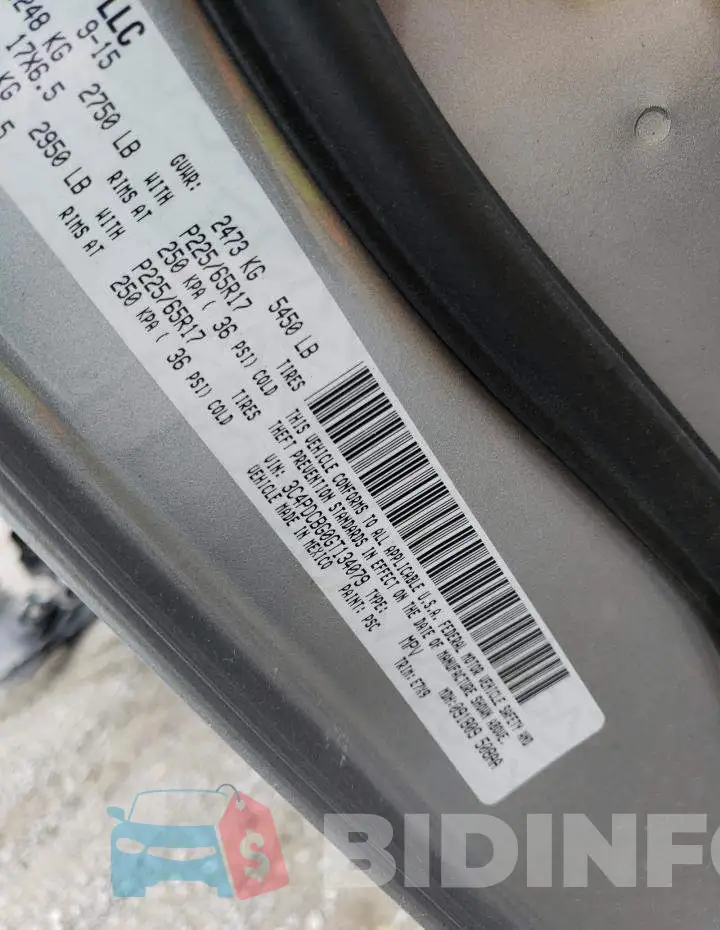 3C4PDCBG0GT134079 Photo# 12