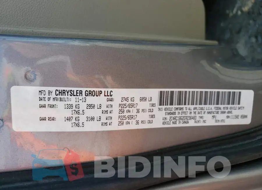 2C4RC1BG2ER236483 Photo# 13
