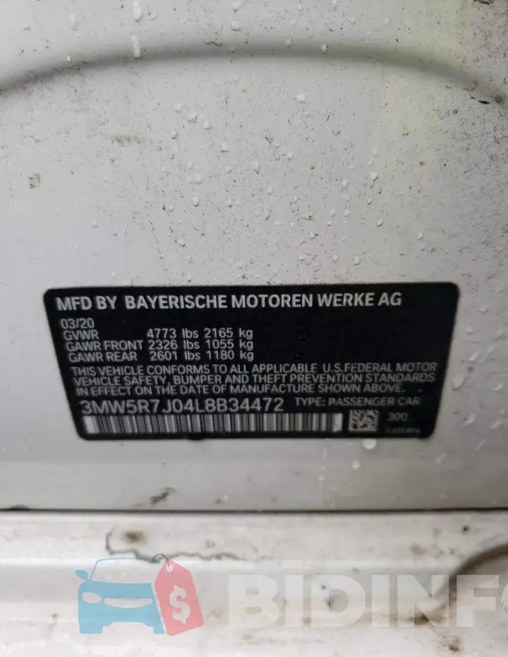 3MW5R7J04L8B34472 Photo# 12