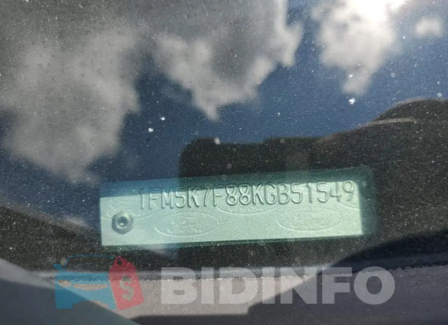 1FM5K7F88KGB51549 Photo# 13