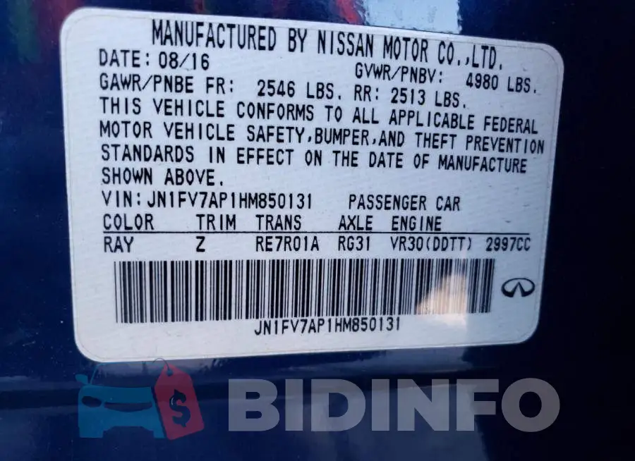 JN1FV7AP1HM850131 Photo# 12