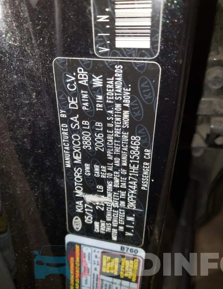 3KPFK4A71HE158468 Photo# 12