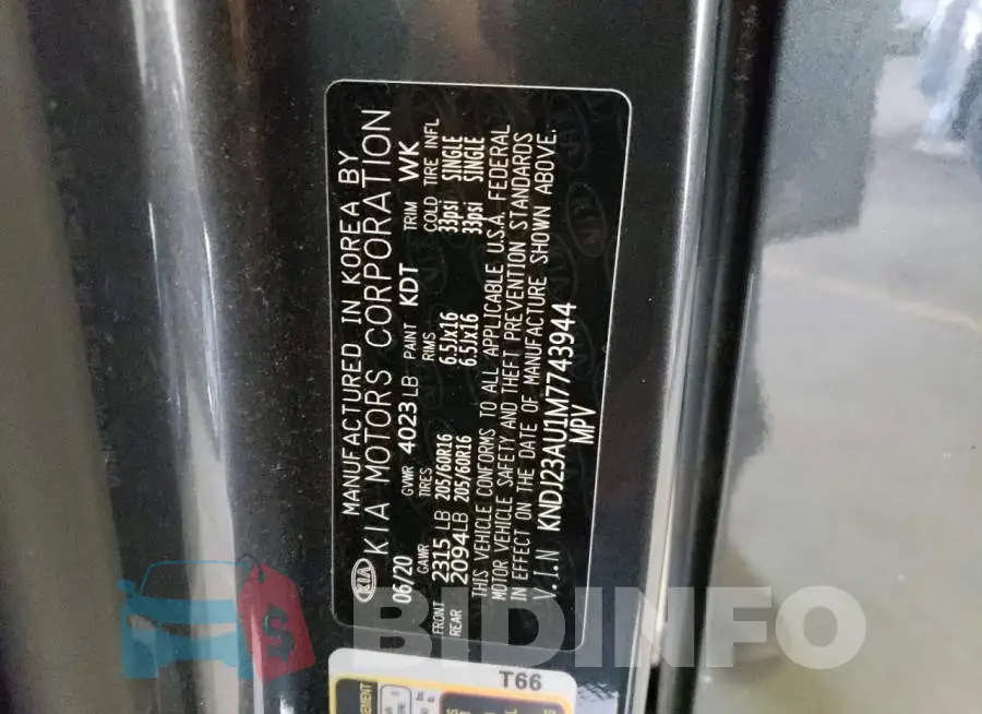 KNDJ23AU1M7743944 Photo# 14