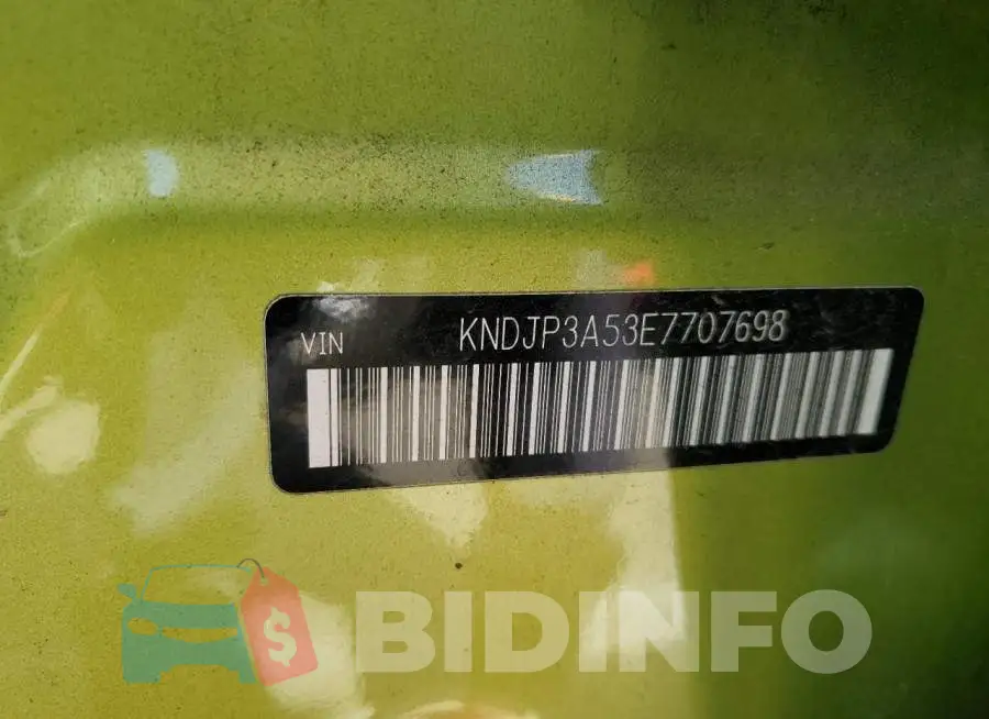 KNDJP3A53E7707698 Photo# 13