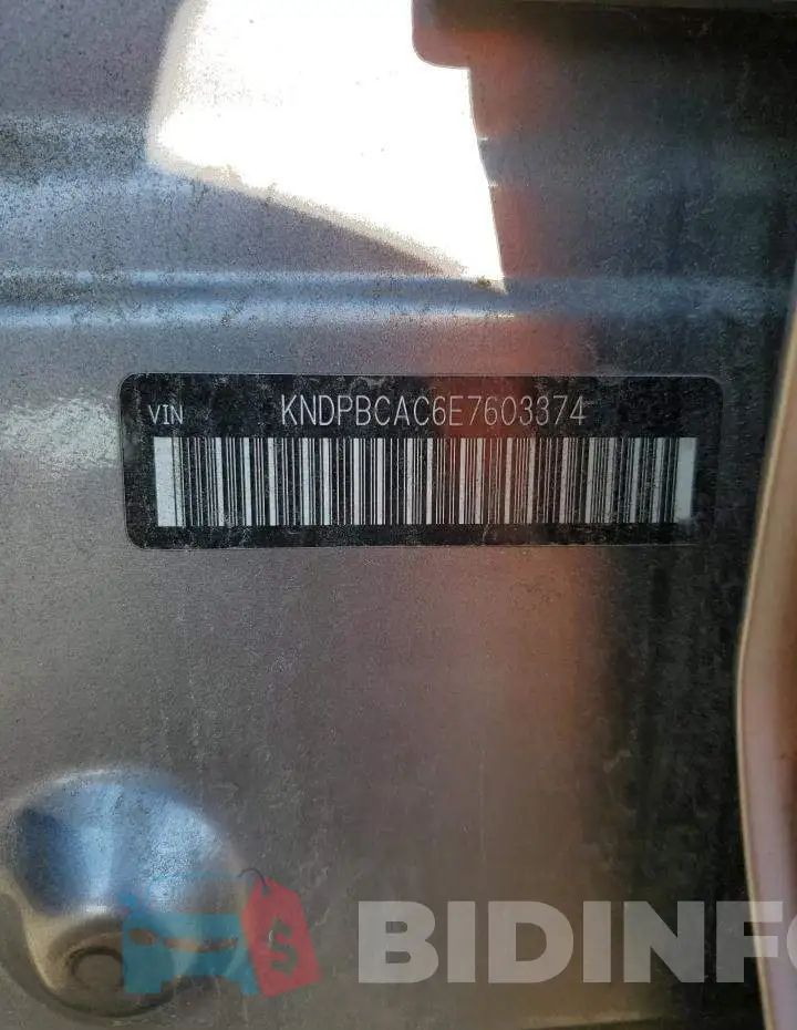 KNDPBCAC6E7603374 Photo# 13