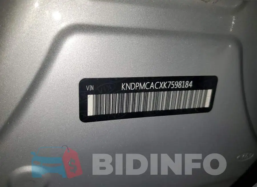 KNDPMCACXK7598184 Photo# 14