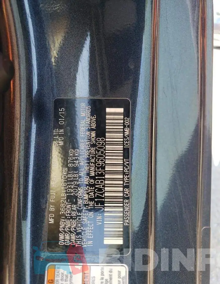 JF1ZCAB13F9605098 Photo# 12