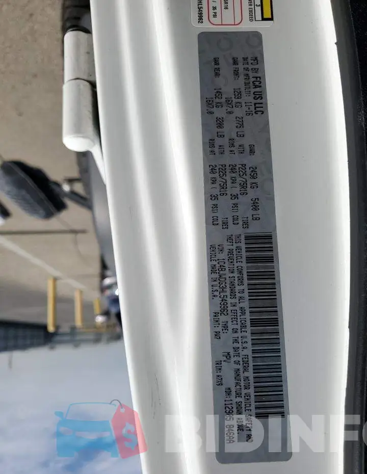 1C4BJWDG3HL549962 Photo# 13