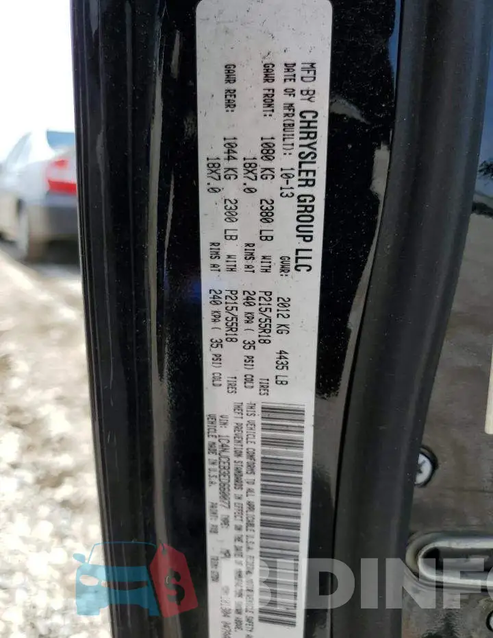 1C4NJCEB3ED660077 Photo# 12